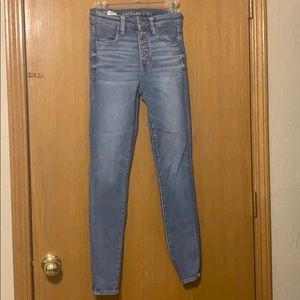 American Eagle Super High Rise Jegging